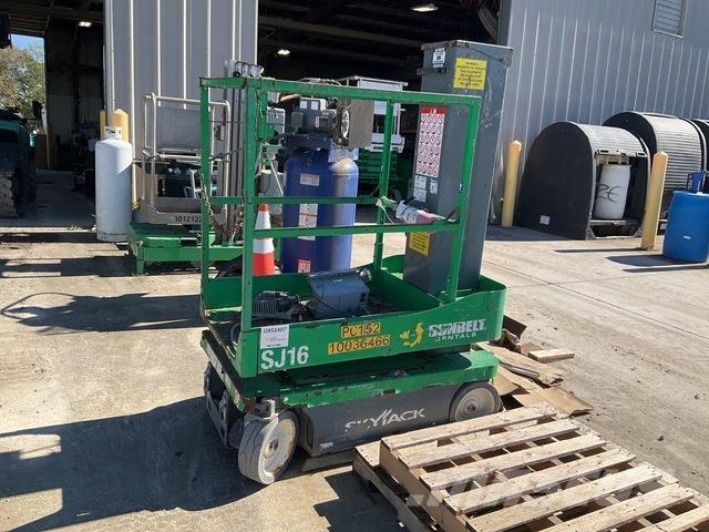 SkyJack SJ16 Vertikalūs stiebiniai keltuvai