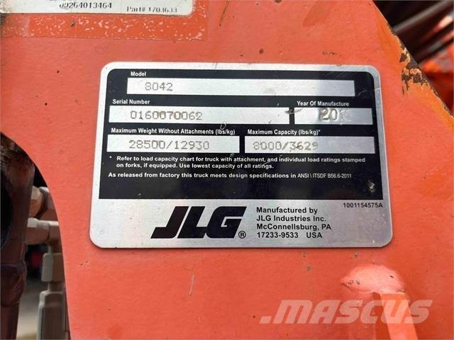 SkyTrak 8042 Teleskopiniai krautuvai