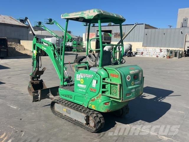 Takeuchi TB216 Vikšriniai ekskavatoriai