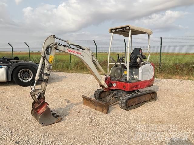 Takeuchi TB216 Mini ekskavatoriai < 7 t