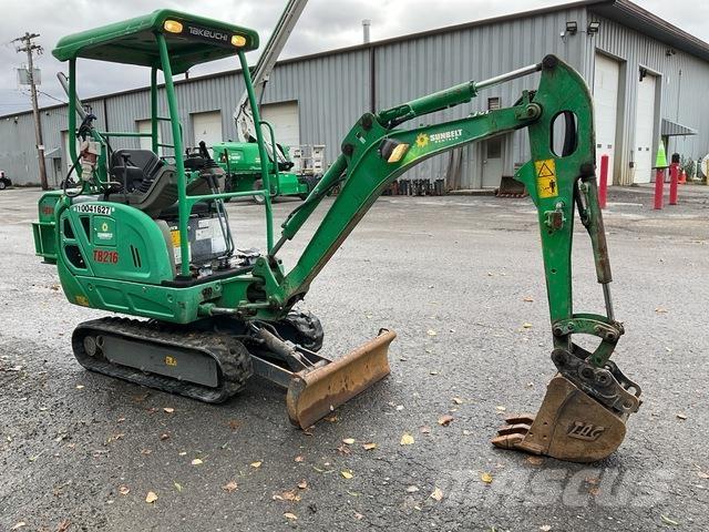 Takeuchi TB216 Vikšriniai ekskavatoriai