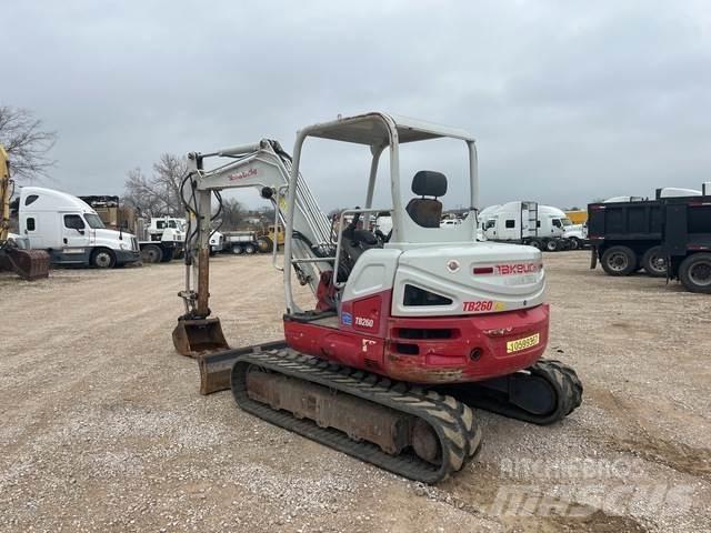 Takeuchi TB260 Vikšriniai ekskavatoriai