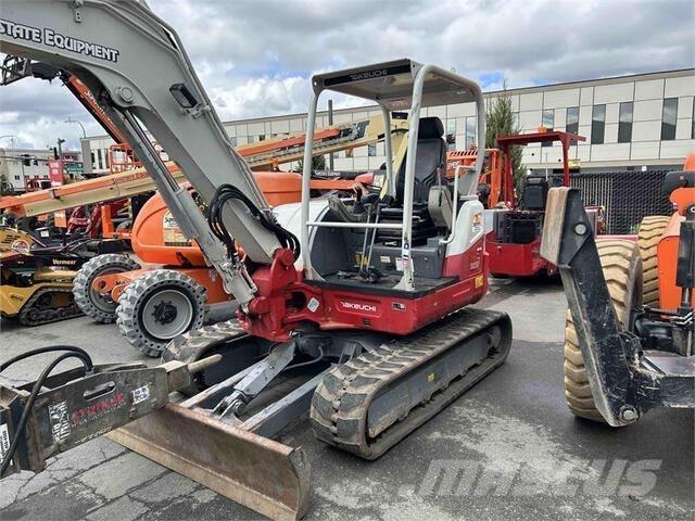 Takeuchi TB260 Vikšriniai ekskavatoriai