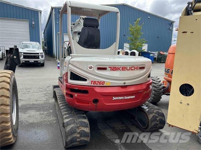 Takeuchi TB260 Vikšriniai ekskavatoriai
