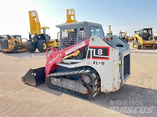 Takeuchi TL8 Krautuvai su šoniniu pasukimu