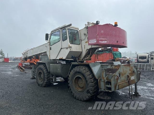 Terex RT130 Neapdoroto reljefo kranai