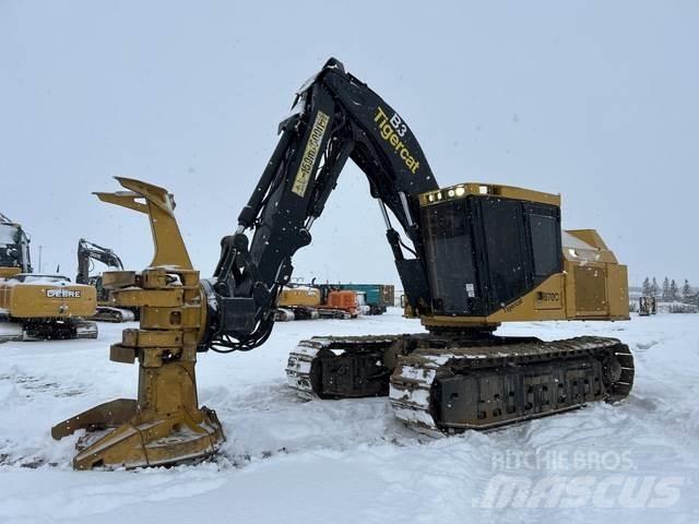 Tigercat 870C Miško pjovimo technika