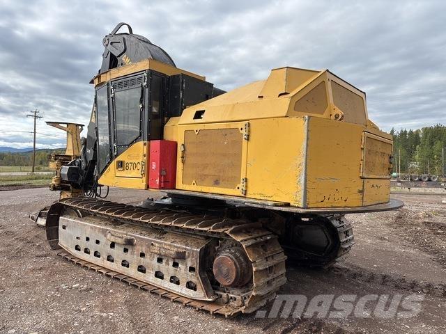 Tigercat 870C Miško pjovimo technika