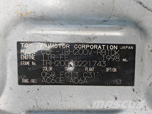 Toyota Hiace Mikroautobusai