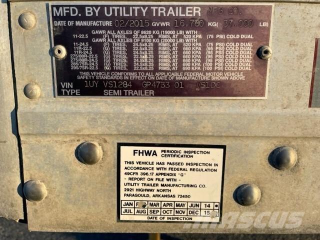 Utility VS1DC Dengtos priekabos