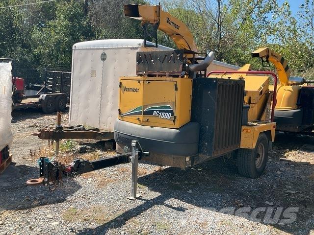 Vermeer BC1500 Medienos smulkintuvai