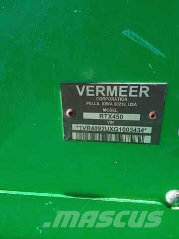Vermeer RTX450 Tranšėjų ekskavatoriai