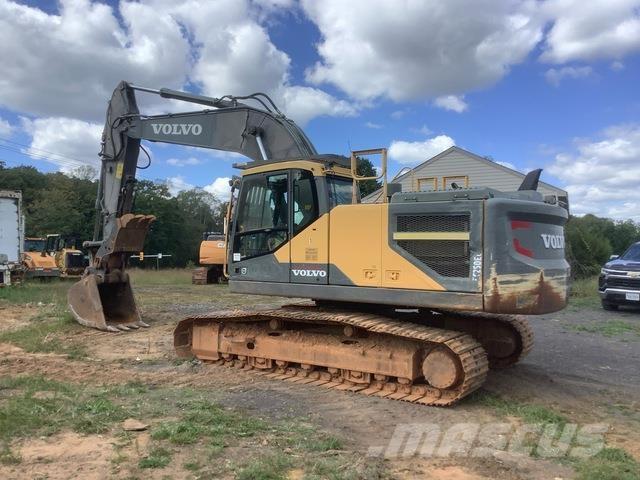 Volvo EC250EL Vikšriniai ekskavatoriai