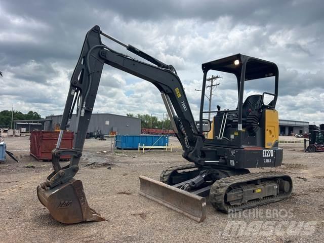 Volvo EC27D Vikšriniai ekskavatoriai