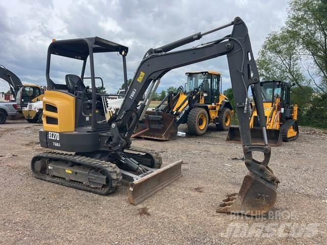 Volvo EC27D Vikšriniai ekskavatoriai