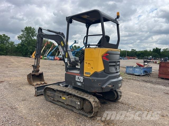 Volvo EC27D Vikšriniai ekskavatoriai