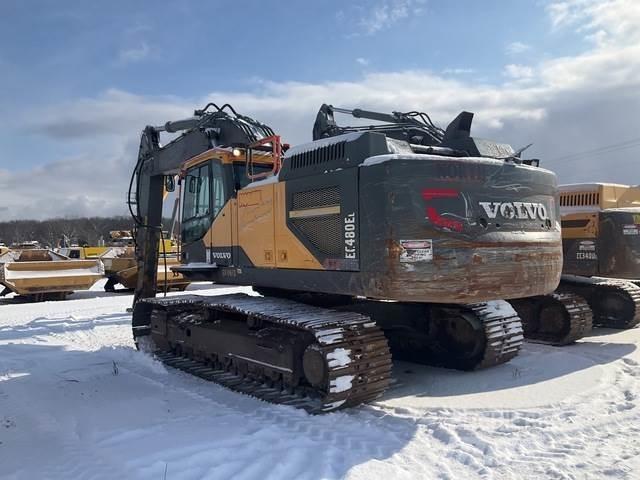 Volvo EC480EL Vikšriniai ekskavatoriai