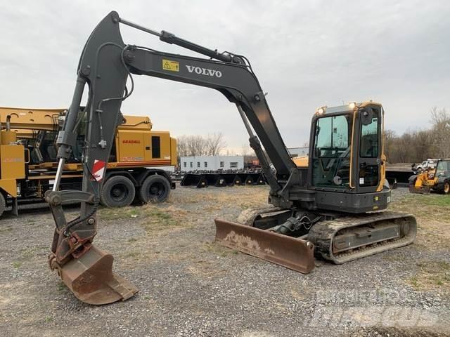 Volvo ECR88D Vikšriniai ekskavatoriai