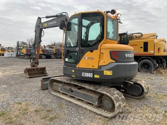 Volvo ECR88D Vikšriniai ekskavatoriai