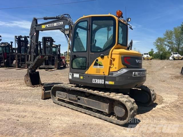 Volvo ECR88D Vikšriniai ekskavatoriai