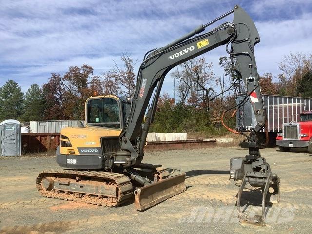 Volvo ECR88D Vikšriniai ekskavatoriai