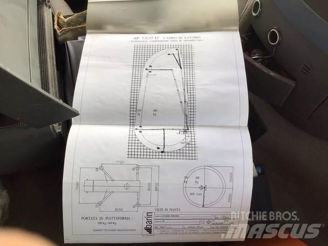 Volvo FM Ant vilkikų montuojamos kėlimo platformos