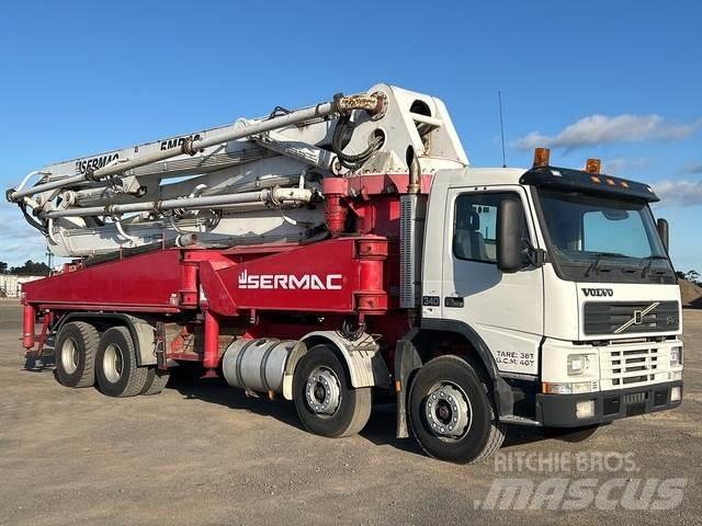 Volvo FM12 Betono siurbliai