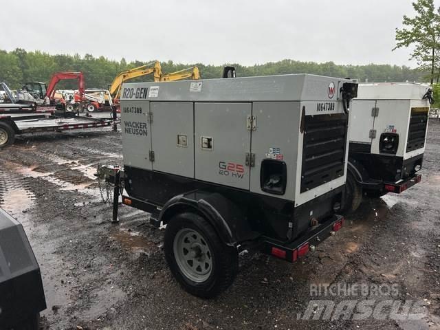 Wacker G25 Dyzeliniai generatoriai
