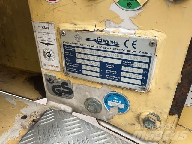 Wirtgen WR2400 Gruntiniai volai