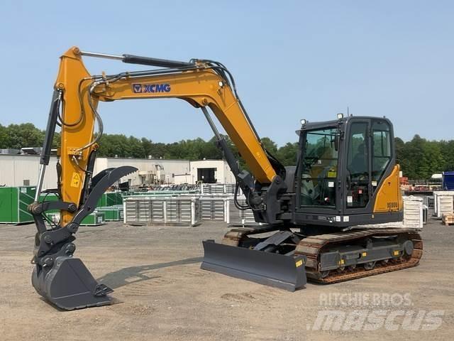 XCMG XE80U Vikšriniai ekskavatoriai