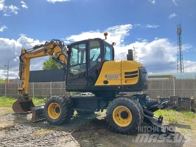 Yanmar B110W Ratiniai ekskavatoriai