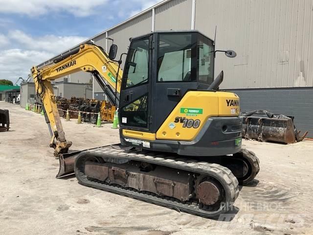 Yanmar SV100 Vikšriniai ekskavatoriai