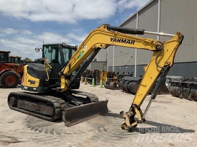 Yanmar SV100 Vikšriniai ekskavatoriai