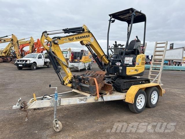 Yanmar ViO17-A Mini ekskavatoriai < 7 t