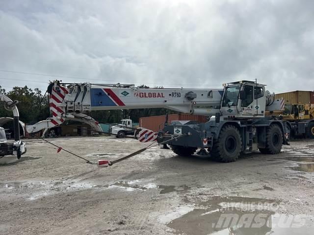 Zoomlion RT55 Neapdoroto reljefo kranai