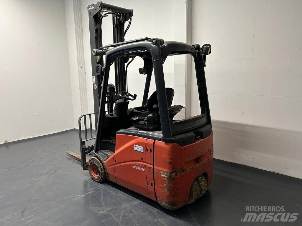 Linde E16H-01 Elektriniai šakiniai krautuvai