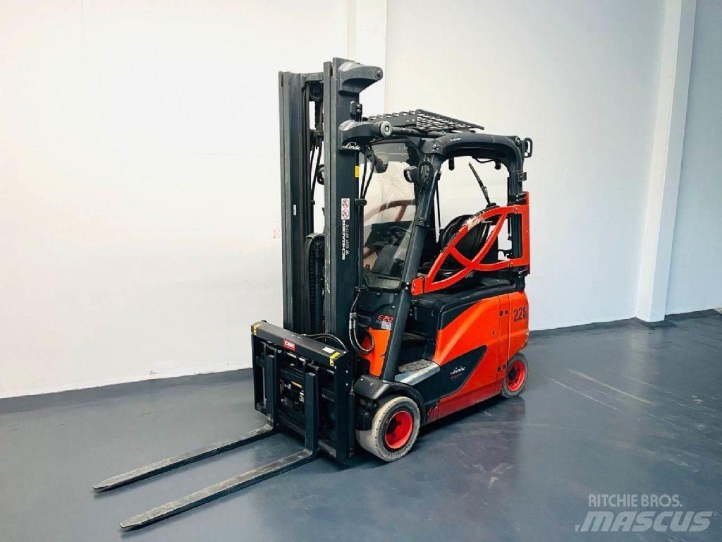 Linde E20PH-02 Elektriniai šakiniai krautuvai