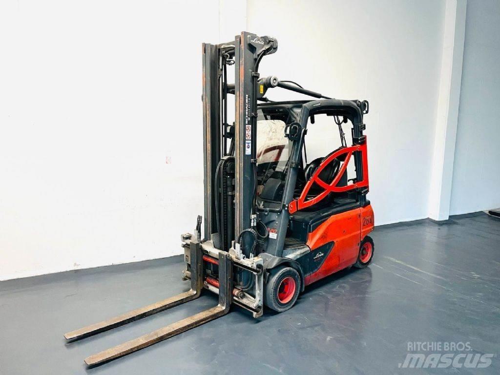 Linde E20PL-02 Elektriniai šakiniai krautuvai