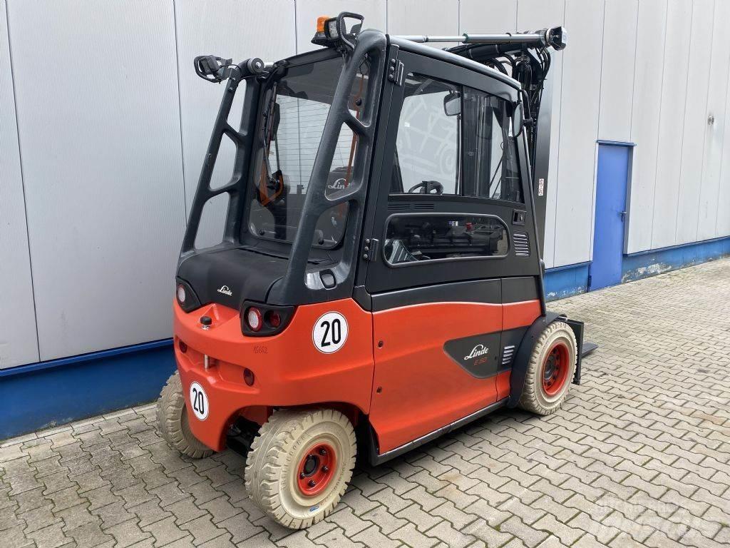 Linde E50HL Elektriniai šakiniai krautuvai