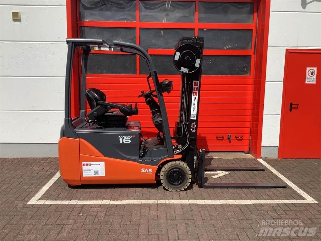Toyota 8FBE16T Elektriniai šakiniai krautuvai