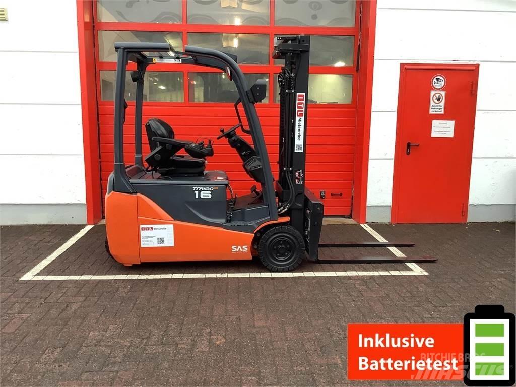 Toyota 8FBE16T Elektriniai šakiniai krautuvai