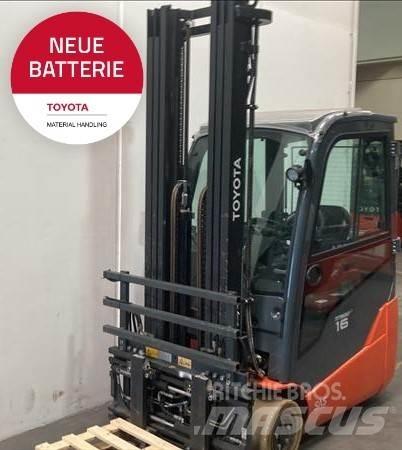 Toyota 8FBE16T Elektriniai šakiniai krautuvai