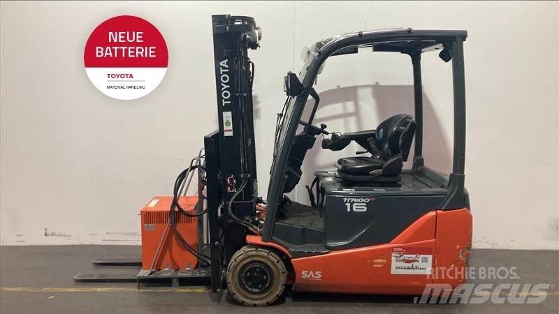 Toyota 8FBE16T Elektriniai šakiniai krautuvai