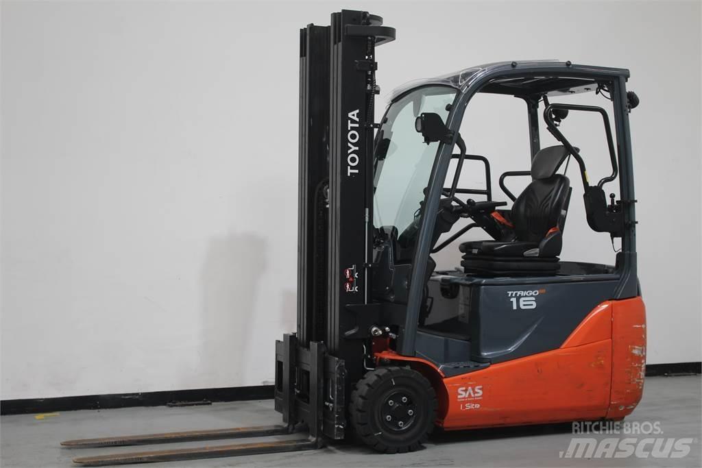 Toyota 8FBE16T Elektriniai šakiniai krautuvai