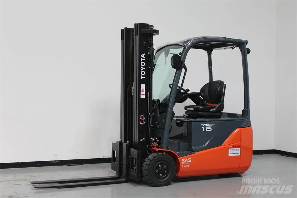Toyota 8FBE16T Elektriniai šakiniai krautuvai