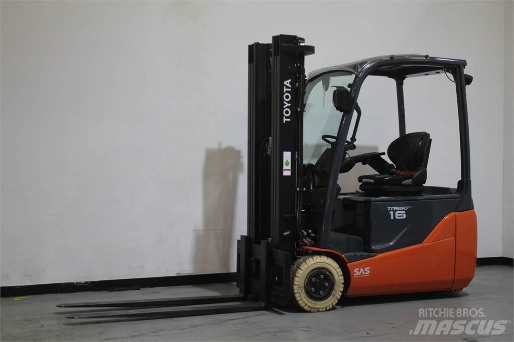 Toyota 8FBE16T Elektriniai šakiniai krautuvai