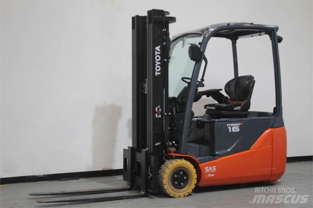 Toyota 8FBE16T Elektriniai šakiniai krautuvai