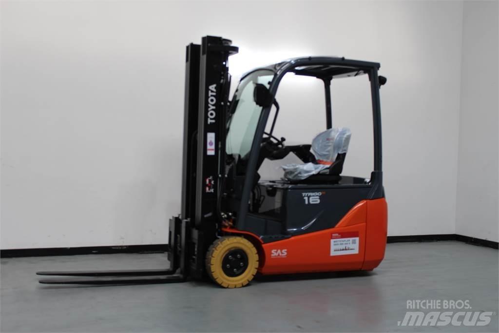 Toyota 8FBE16T Elektriniai šakiniai krautuvai
