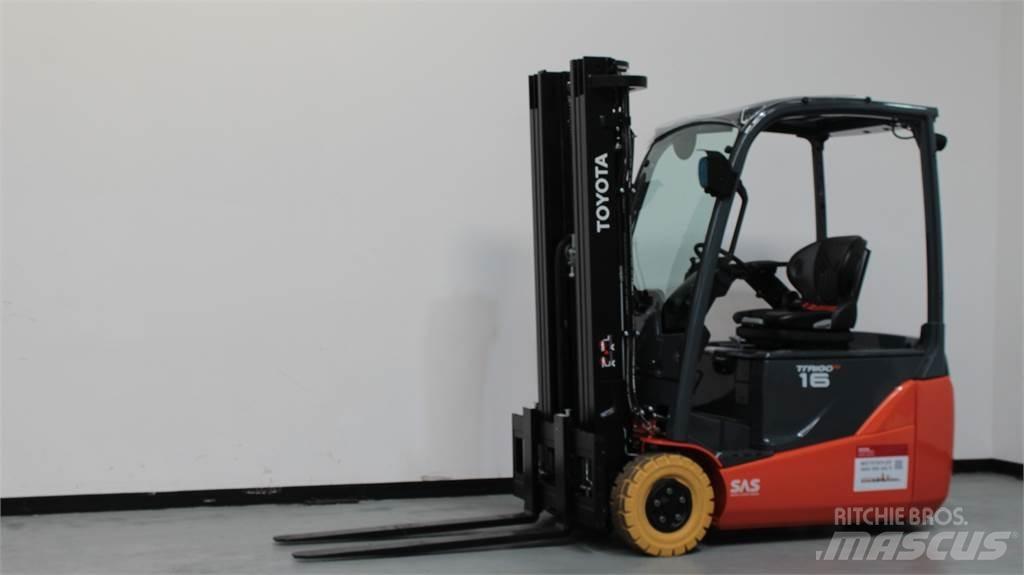 Toyota 8FBE16T Elektriniai šakiniai krautuvai