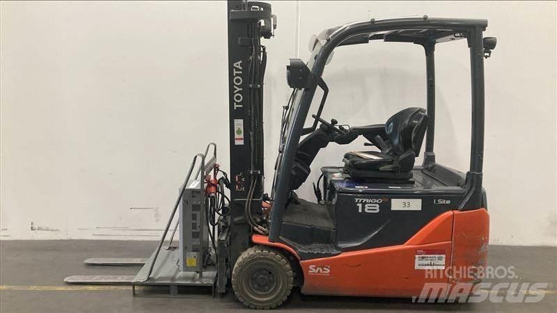 Toyota 8FBE18T Elektriniai šakiniai krautuvai